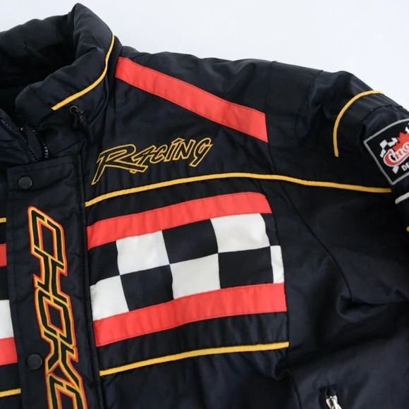 Vintage Choko Designs Black & Red Performance "Hot Rider" Snowmobile  Jacket - Picture 8 of 15